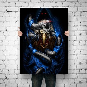 Affiche en toile Affiche serpent affiches dcoratives n,mpr... - 4