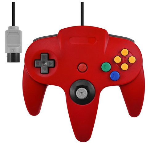 N64 Manette Rouge Pour Nintendo 64 Générique