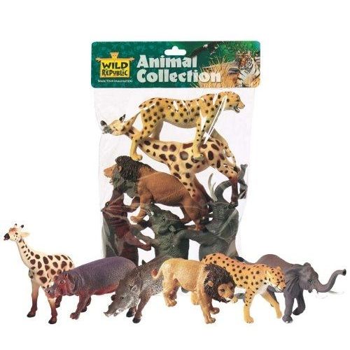 Wild Republic- Collection D?Animaux Africains (6 Pièces)