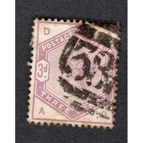 Timbre Grande-Bretagne - Reine Victoria - 1883 - 3p - Violet