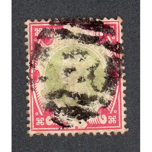 Timbre Grande-Bretagne - Reine Victoria - 1900 - 1 Sh Rouge Et Vert