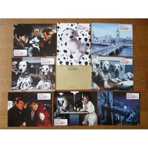 102 Dalmatiens De Kevin Lima Avec Glenn Close, Grard Depardieu... - Jeu De 8 Photographies DExploitation En Couleur