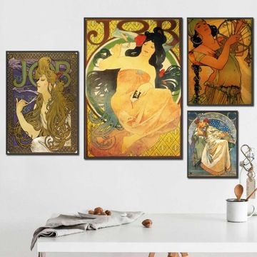 Affiche en toile Affiche Mucha affiches dcoratives,mpressi... - 2