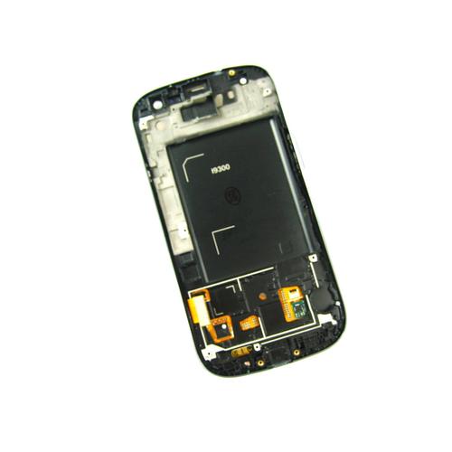 Lcd Ecran & Tactile Screen+Frame For Samsung Galaxy S3 Siii I9300 Blanc