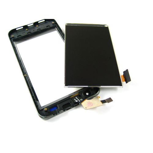 Lcd Ecran Screen W/ Tactile Digitizer+Frame For Lg Optimus 2x P990 Noir
