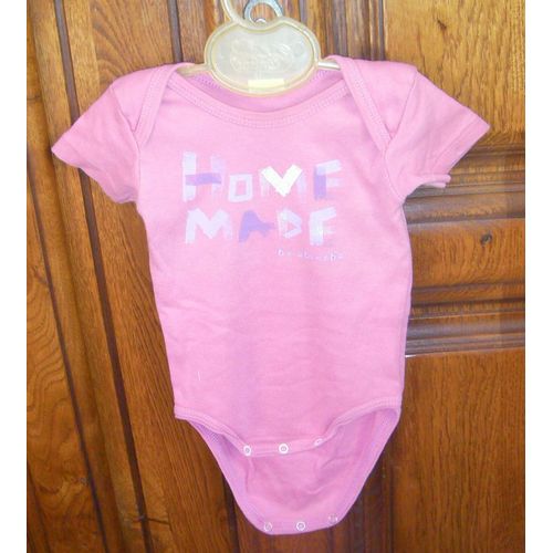 Body Rose Absorba - Taille 6 Mois