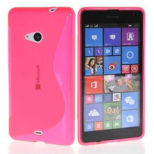 Coque Tpu Type S Pour Microsoft Nokia Lumia 535 - Rose