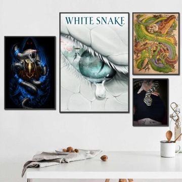 Affiche en toile Affiche serpent affiches dcoratives n,mpr... - 2