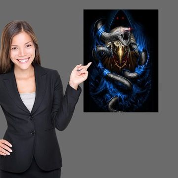 Affiche en toile Affiche serpent affiches dcoratives n,mpr... - 3