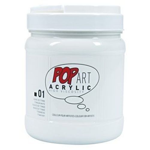 Pébéo Peinture 1 Pot De 700 Ml Blanc Titane