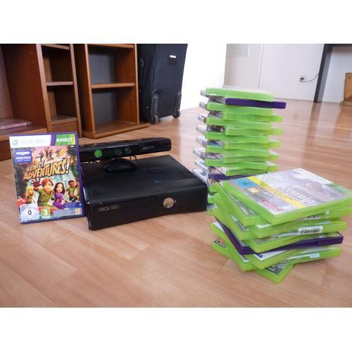 Xbox 360 4go + Kinect + 27 Jeux