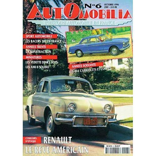 Automobilia N° 6 