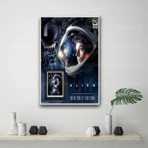 Affiche en toile de film Alien, affiches d¿¿coratives,mpression murale Poster pour salon chambre ¿¿ coucher d¿¿cor sans cadre(30*40cm)