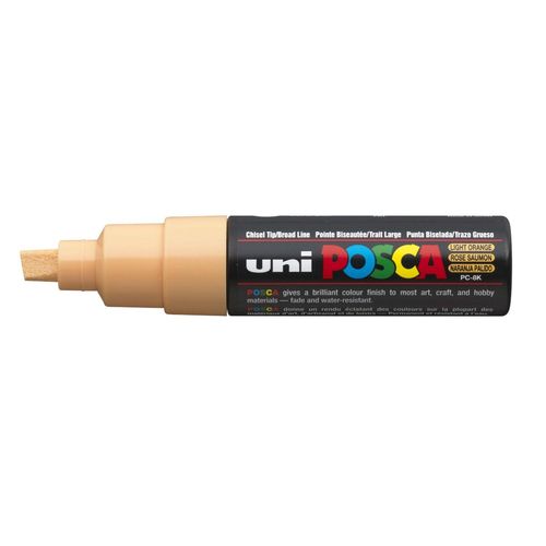 Uni-Ball Marqueur Pte Large Biseautée Posca Pc8k 8mm Rose Saumon