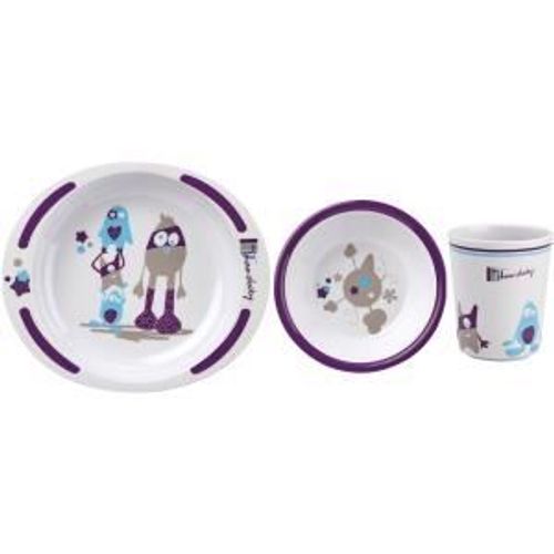 Thermobaby Lot De Vaisselle Mélamine Monstre