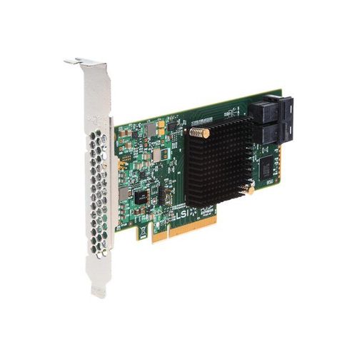 Intel RAID Controller RS3WC080 - Contrôleur de stockage (RAID) - 8 Canal - SATA 6Gb/s / SAS 12Gb/s - profil bas - RAID 0, 1, 5, 10, 50 - PCIe 3.0 x8