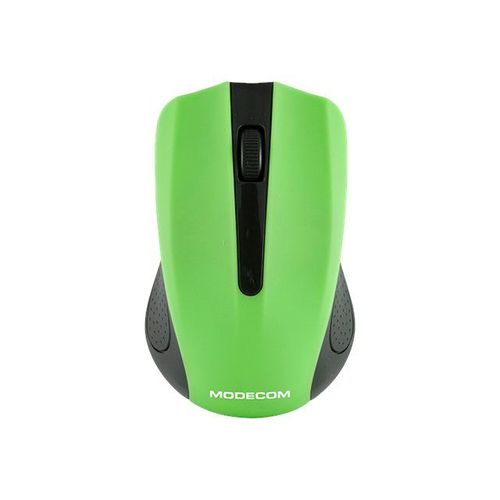 ModeCom MC-WM9 - Souris - optique - sans fil - 2.4 GHz - récepteur sans fil USB - noir, vert