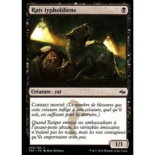 Rats Typhoïdiens - Destin Reforgé - C - 89/185