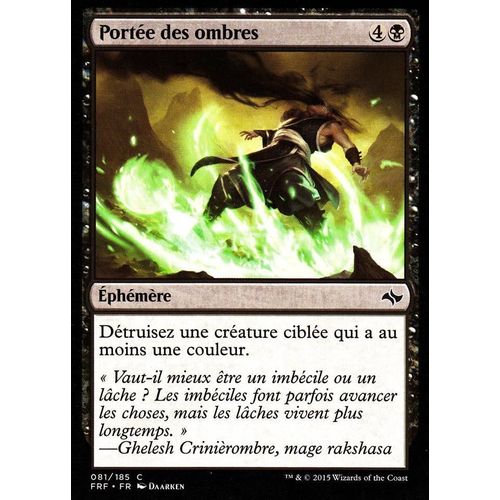 Portée Des Ombres - Destin Reforgé - C - 81/185