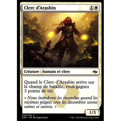 Clerc D'arashin - Destin Reforgé - C - 5/185