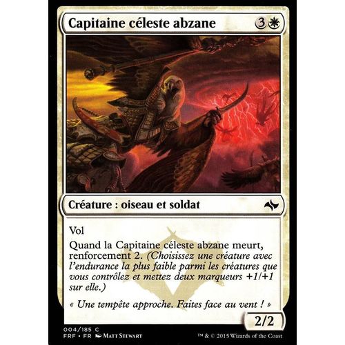 Capitaine Céleste Abzane - Destin Reforgé - C - 4/185