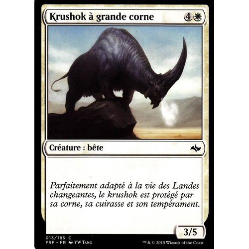 Krushok À Grande Corne - Destin Reforgé - C - 13/185