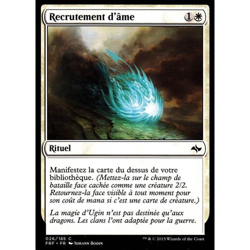 Recrutement D'âme - Destin Reforgé - C - 26/185