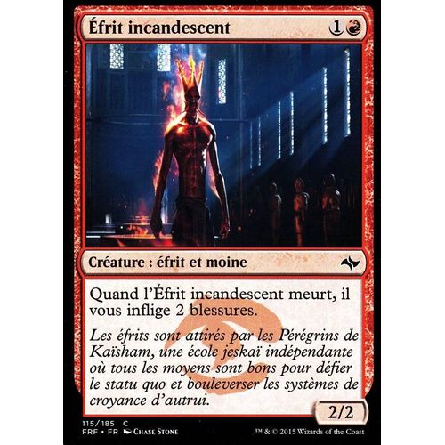 Efrit Incandescent - Destin Reforgé - C - 115/185
