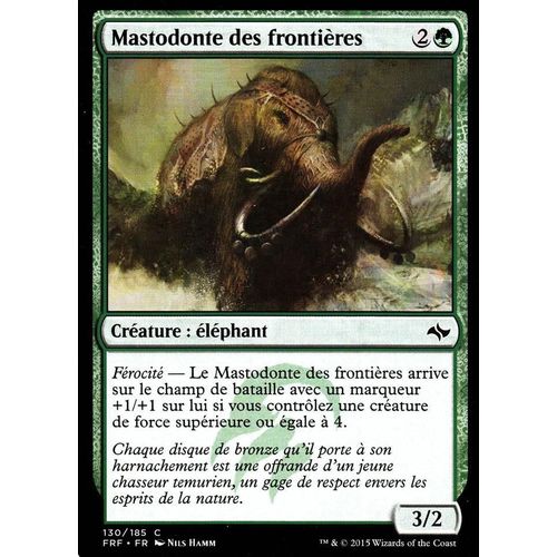 Mastodonte Des Frontières - Destin Reforgé - C - 130/185