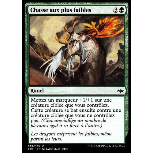 Chasse Aux Plus Faibles - Destin Reforgé - C - 133/185