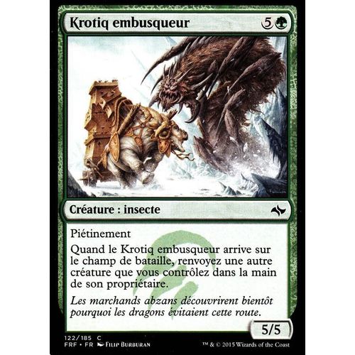 Krotiq Embusqueur - Destin Reforgé - C - 122/185