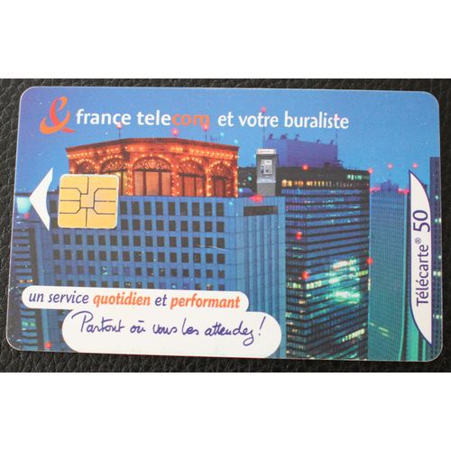 Telecarte 50 - France Telecom Et Votre Buraliste