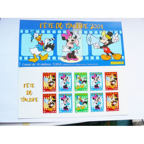 Bande Carnet Journée Du Timbre 2004 "Disney" N° Bc3641a Neuf ++ Non Plié