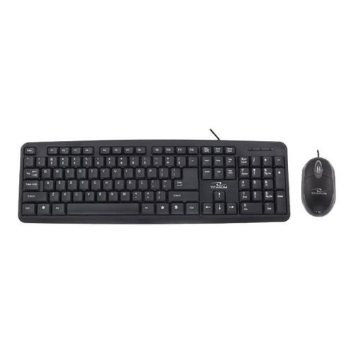 Titanum TK106 - Ensemble clavier et souris - USB - QWERTY