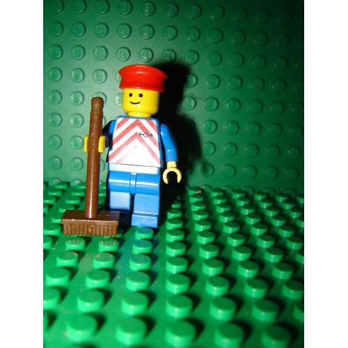 Lego City Minifigurine : 1 Agent Du Train Voie Ferrée