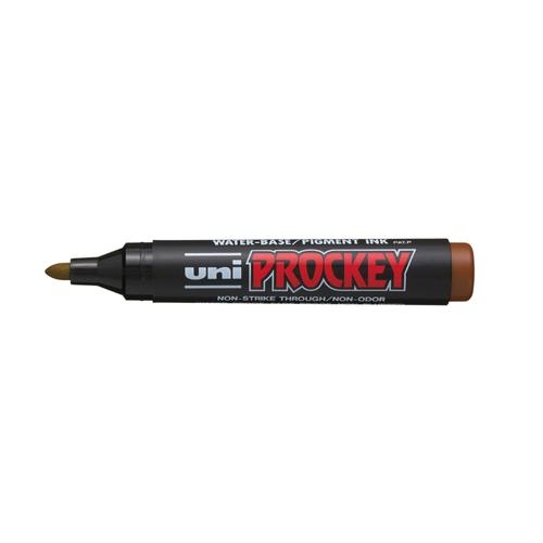 Uni-Ball Marqueur Prockey Pm122 Pte Conique Moyenne 1,8 - 2,2mm Marron