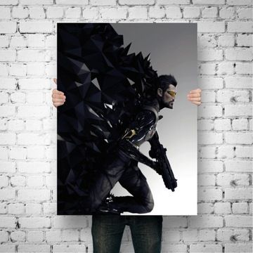 Affiche du jeu de la rvolution humaine Deus Ex sur toile,m... - 4