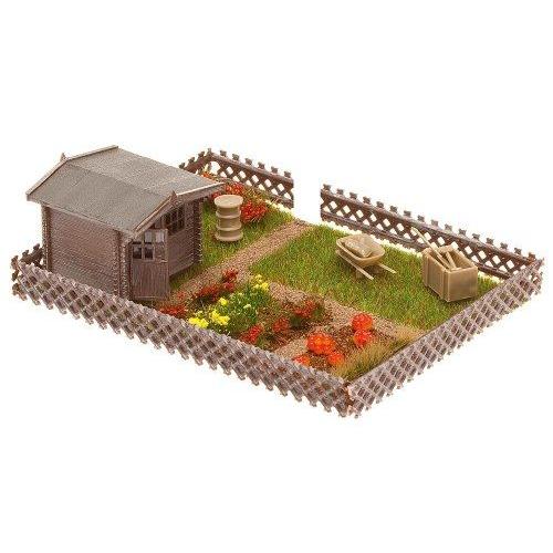 Faller 1/87 Ho : Jardin Ouvrier Avec Petite Maison De Jardin