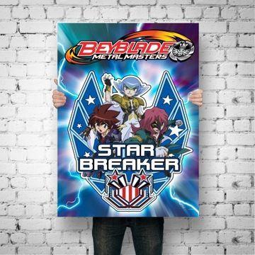 Beyblade Toile Affiche Metal Fusion Affiche Sur,mpression mu... - 4