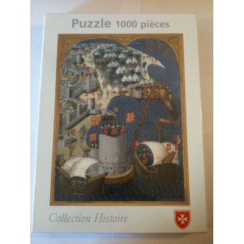 Puzzle 1000 Pièces Rhodes - Le Siège De 1480