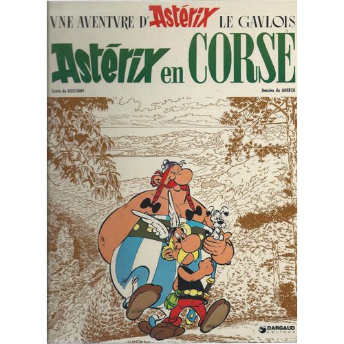 Astérix ( Tome 20 ) : Astérix En Corse ( Édition Originale )