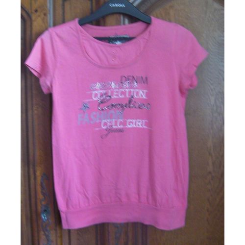 T-Shirt Rose Complices - Taille 150
