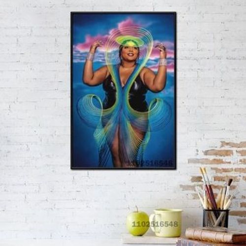 Lizzo toile affiche affiche peinture murale p,mpression murale Poster pour salon chambre ¿¿ coucher d¿¿cor sans cadre(40*50cm)