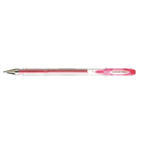 Uni-Ball Roller Encre Gel Signo Um120sp Pte Large 1mm Rose Pailleté
