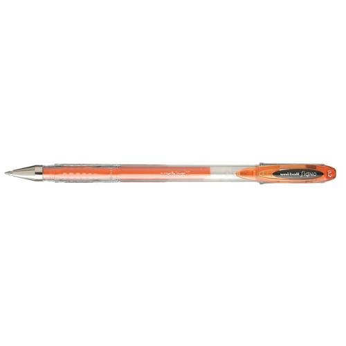 Uni-Ball Roller Encre Gel Signo Um120 Pte Moy. 0,7mm Orange