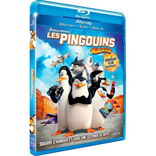 Les Pingouins De Madagascar - Combo Blu-Ray + Dvd