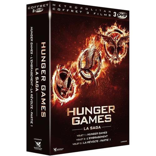 Hunger Games + Hunger Games 2 : L'embrasement + Hunger Games - La Révolte : Partie 1