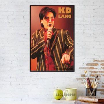 Affiche en toile K.d.lang, peinture murale,mpression murale ...