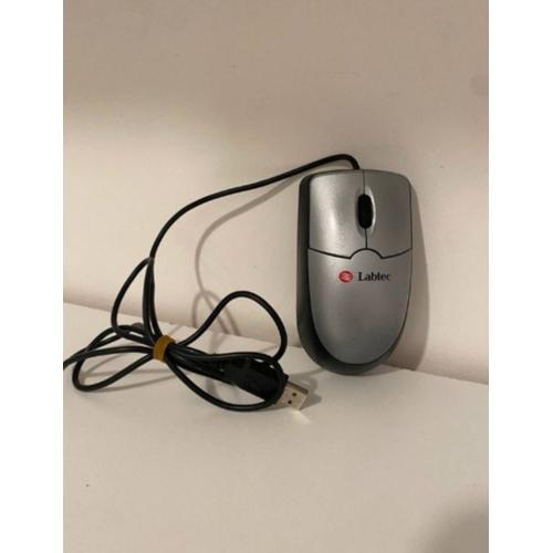 Labtec Optical Mouse - Souris - optique - 3 boutons - filaire - PS/2, USB