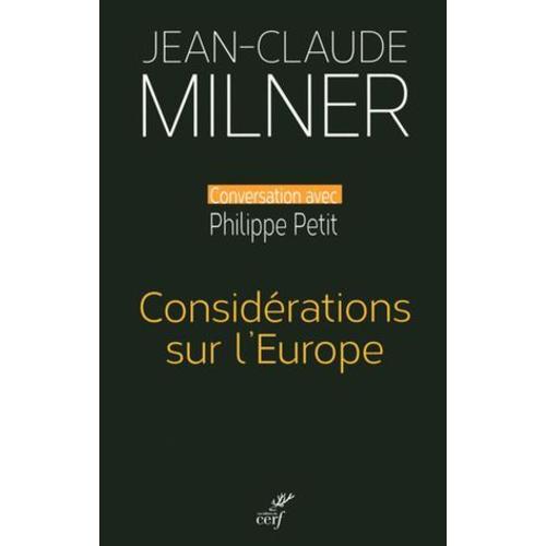 Considerations Sur L'europe